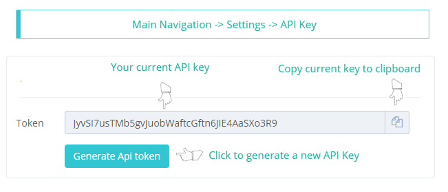 Get API Key